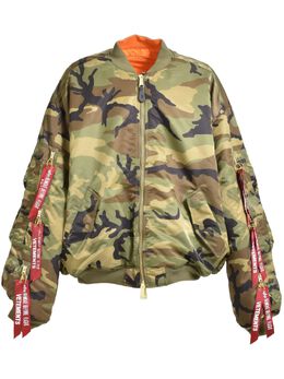 VETEMENTS: Зелёная куртка 