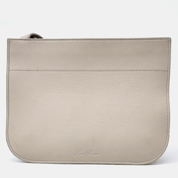 Loro Piana: Белая сумка через плечо 