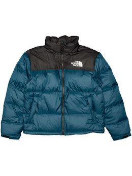 The North Face: Голубая куртка  Nuptse