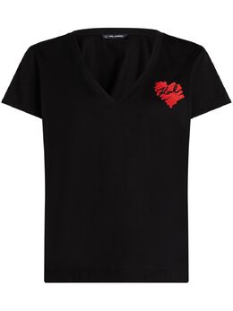 Karl Lagerfeld: Хлопковая футболка 
