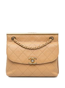 CHANEL Pre-Owned: Коричневая сумка 