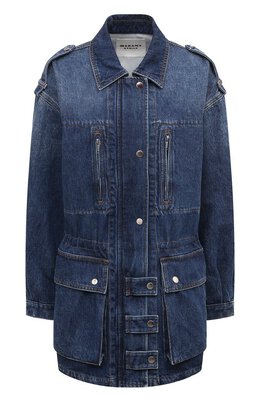 Isabel Marant Etoile: Джинсовый пуховик 