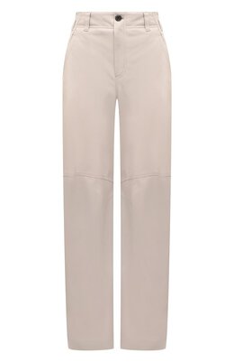 Brunello Cucinelli: Кожаные брюки 