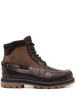 Timberland: Коричневые ботинки 