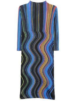 Pleats Please Issey Miyake: Платье миди 