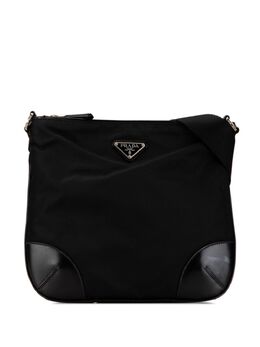 Prada Pre-Owned: Чёрная сумка через плечо 