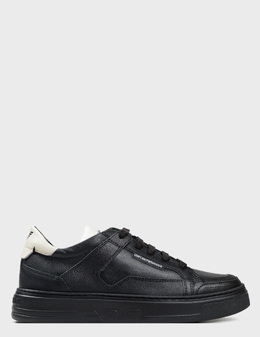 EMPORIO ARMANI: Чорні кеди 