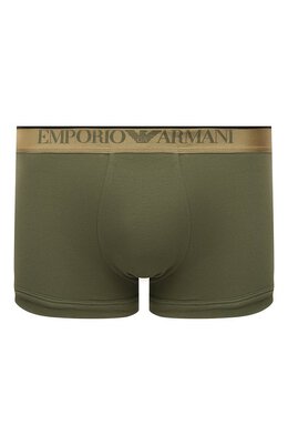 Emporio Armani: Трусы цвета хаки 
