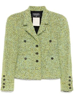 CHANEL Pre-Owned: Однобортная куртка 