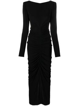 Givenchy: Платье с длинным рукавом 
