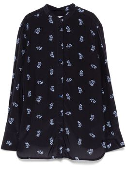 Maison Kitsuné: Рубашка с воротником 