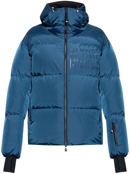 Moncler Grenoble: Голубая куртка 