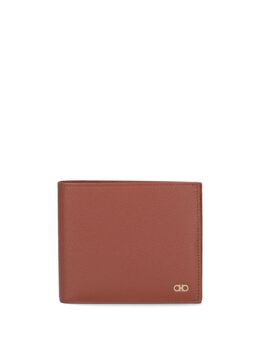 Ferragamo: Коричневый кошелёк  Gancini