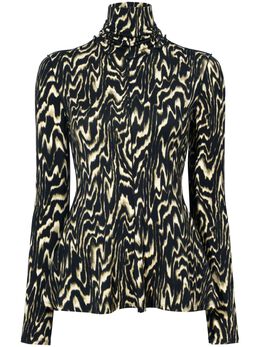 Proenza Schouler White Label: Чёрный топ 