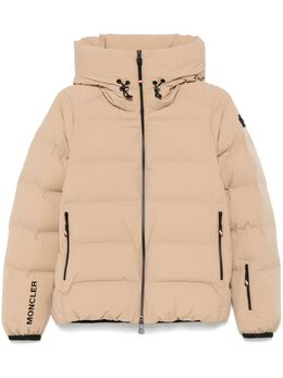 Moncler Grenoble: Коричневая куртка 