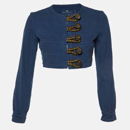 Etro: Голубая куртка 