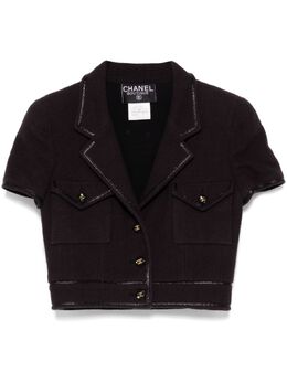 CHANEL Pre-Owned: Однобортная куртка 