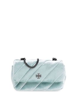 Tory Burch: Голубая сумка  Kira