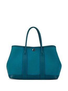 Hermès Pre-Owned: Голубая сумка-шоппер 