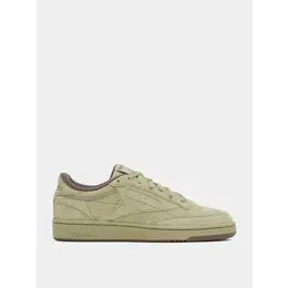 Reebok: Коричневые кеды  Club C 85