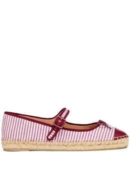 Malone Souliers: Бордовые мокасины 