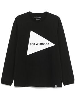and Wander: Футболка с принтом 