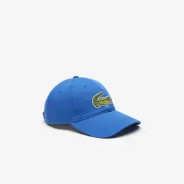 LACOSTE: Синяя кепка 