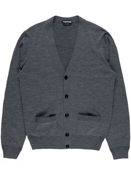 TOM FORD: Кардиган из шерсти 