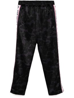 A BATHING APE®: Чёрные брюки 