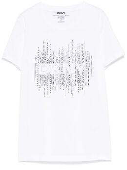 DKNY: Белая футболка 
