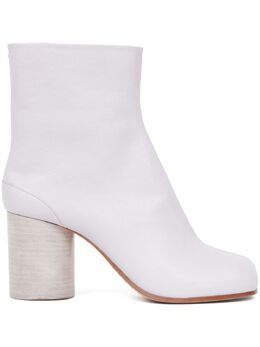 Maison Margiela: Светлые ботинки  Tabi