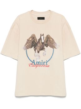 AMIRI: Светлая футболка 