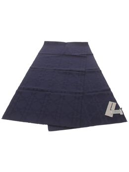 Christian Dior Pre-Owned: Синий шарф 