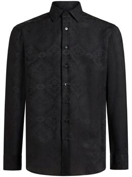 ETRO: Чёрная рубашка 