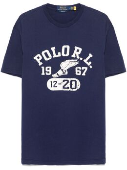 Polo Ralph Lauren: Футболка с принтом 