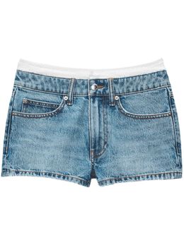 Alexander Wang: Джинсовые шорты 