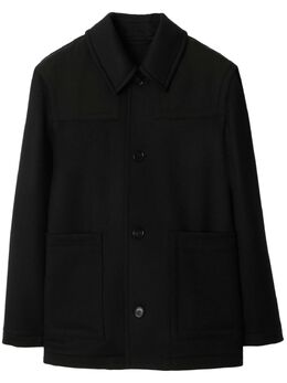 Burberry: Рубашка из шерсти 