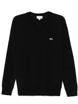 Lacoste: Свитер с v-образным вырезом 