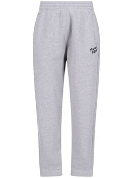Maison Kitsuné: Светлые брюки 