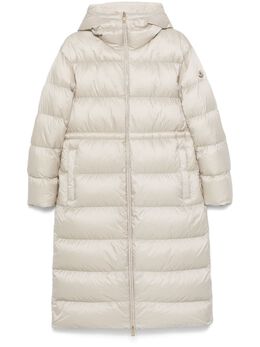 Moncler: Светлый плащ 