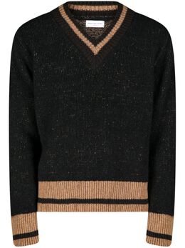 DRIES VAN NOTEN: Свитер с v-образным вырезом 