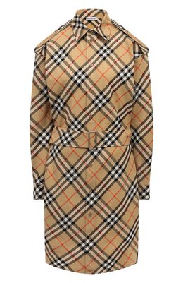 Burberry: Хлопковое платье 