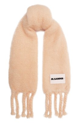 Jil Sander: Розовый шарф 