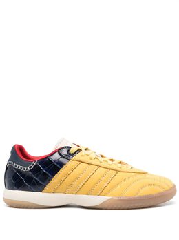 adidas: Синие кроссовки  Samba