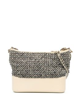 CHANEL Pre-Owned: Белая сумка через плечо 