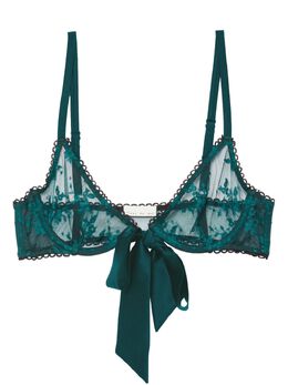 Fleur Du Mal: Зелёный бюстгальтер 