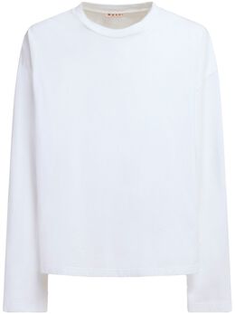 Marni: Футболка с длинным рукавом 