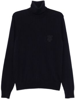 Dolce & Gabbana: Синий свитер 