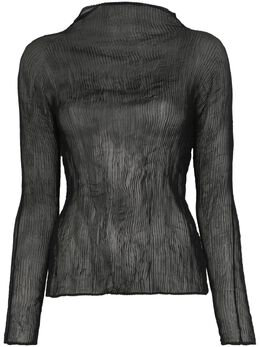 Issey Miyake: Шифоновый топ 