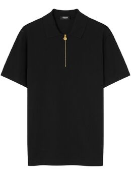 Versace: Чёрное поло  Medusa